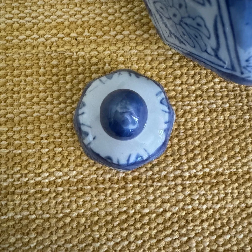 Beautiful Blue and White Chinese Teapot
